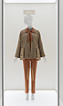Ensemble, Vera Maxwell (American, 1901–1995), (a-c) wool
(d) silk
(e, f) leather, American